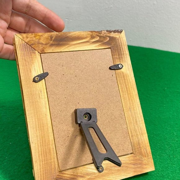 Vintage Handmade Wood Frame - Handmade Wooden Picture Frame - Picture Frames - S - Picture 9 of 9